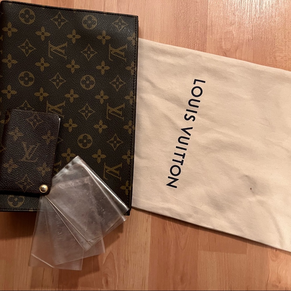 •Louis Vuitton 2019 Monogram Toilette AND LV Canvas pocket/organizer wallet - Picture 16 of 16